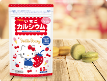 定期】いちごカルシウムハローキティ3袋 | ワダカルシウム製薬